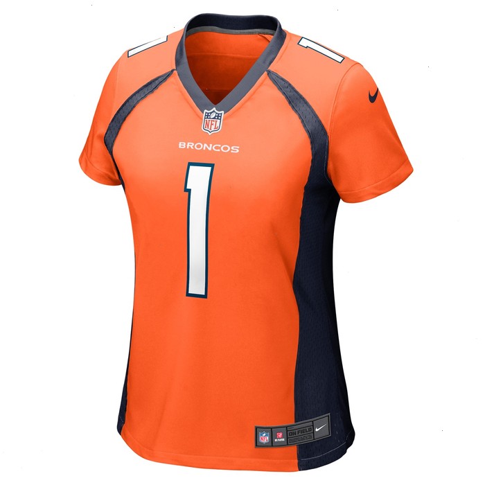 Number 1 Mom Denver Broncos Nike Women's Game Jersey - Orange