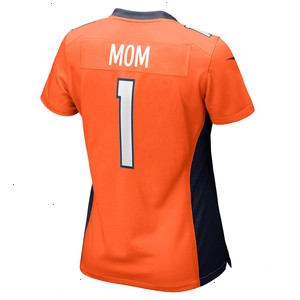 Number 1 Mom Denver Broncos Nike Women's Game Jersey - Orange