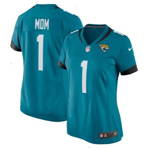 Number 1 Mom Jacksonville Jaguars Nike Women's Game Jersey - Teal