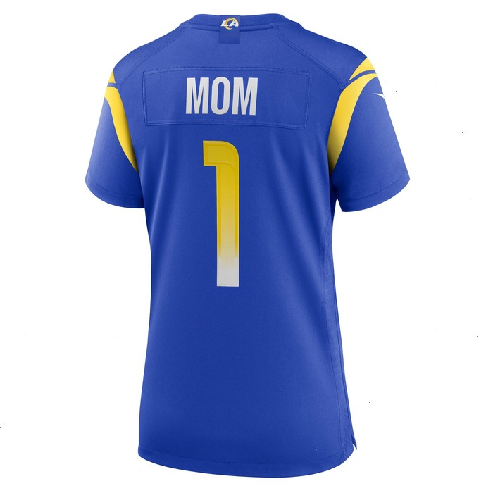 Number 1 Mom Los Angeles Rams Nike Women's Game Jersey - Royal