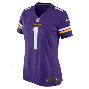 Number 1 Mom Minnesota Vikings Nike Women's Game Jersey - Purple