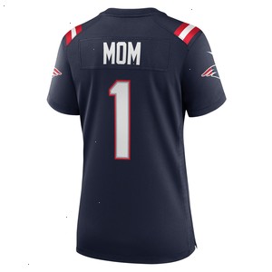 Number 1 Mom New England Patriots Nike Women's Game Jersey - Navy