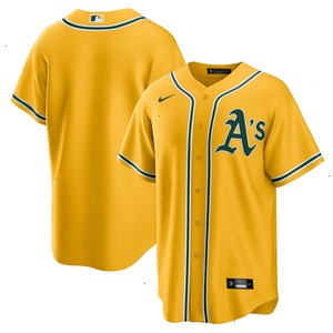 Oakland Athletics Nike Alternate Replica Team Jersey - Gold