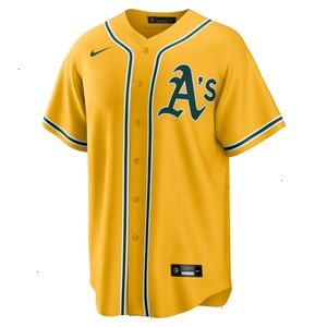 Oakland Athletics Nike Alternate Replica Team Jersey - Gold