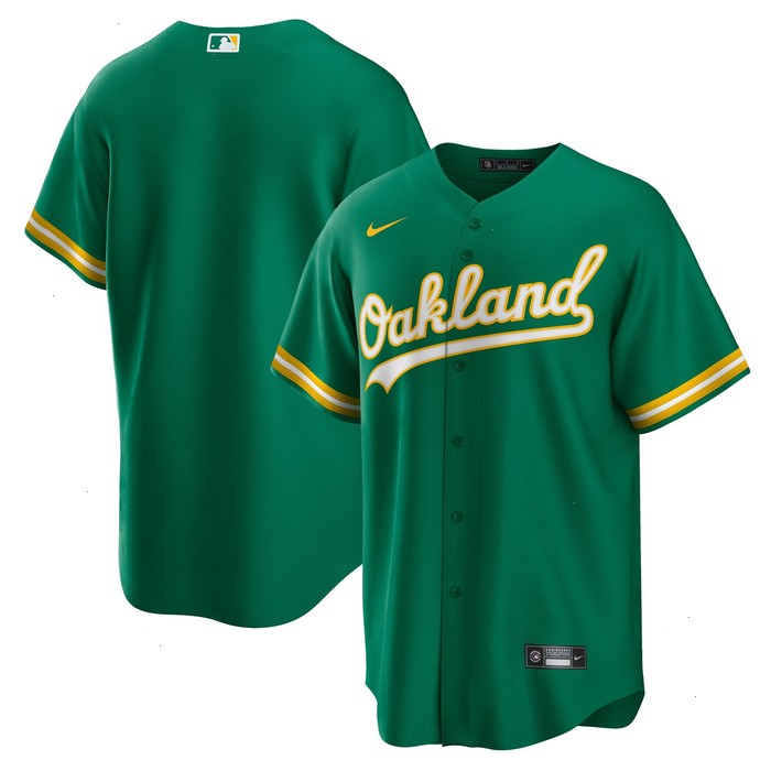 Oakland Athletics Nike Alternate Replica Team Jersey - Green