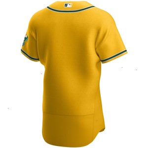 Oakland Athletics Nike Authentic Official Team Jersey - Gold