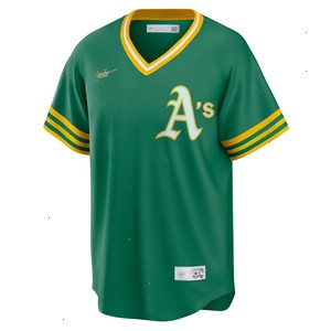 Oakland Athletics Nike Road Cooperstown Collection Team Jersey - Kelly Green