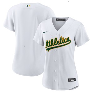 Oakland Athletics Nike Women's Home Blank Replica Jersey - White