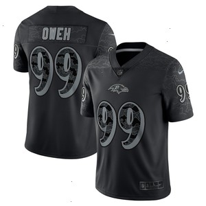 Odafe Oweh Baltimore Ravens Nike RFLCTV Limited Jersey - Black