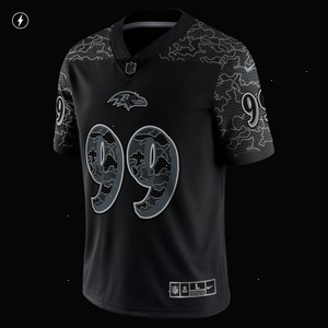 Odafe Oweh Baltimore Ravens Nike RFLCTV Limited Jersey - Black