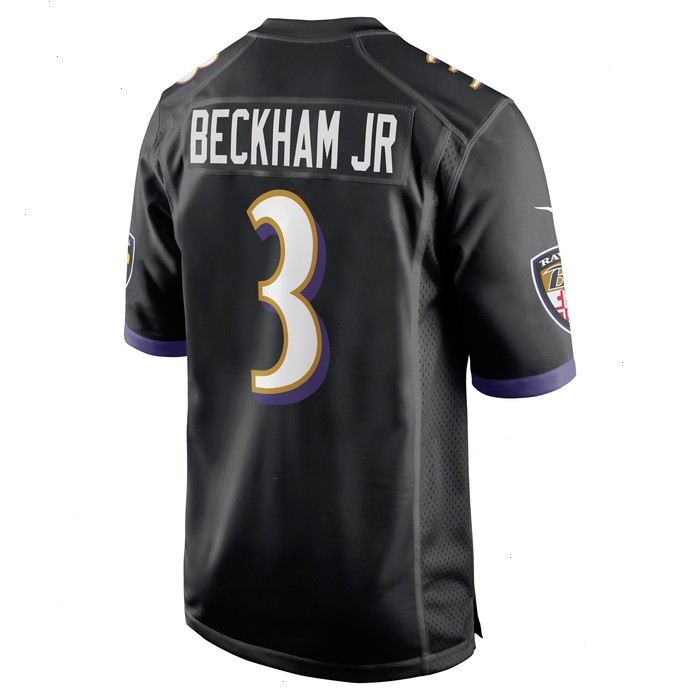 Odell Beckham Jr. Baltimore Ravens Nike Alternate Game Jersey - Black