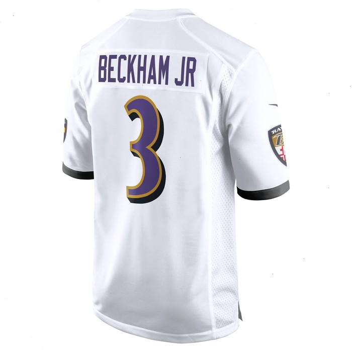 Odell Beckham Jr. Baltimore Ravens Nike Game Jersey - White