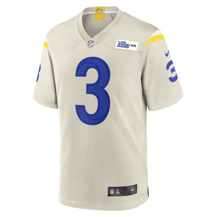 Odell Beckham Jr. Los Angeles Rams Nike Game Jersey - Bone