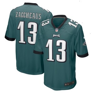 Olamide Zaccheaus Philadelphia Eagles Nike Men's Game Jersey - Midnight Green