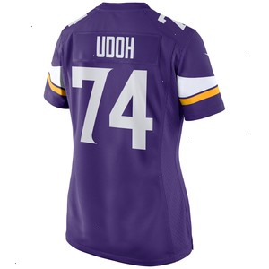 Oli Udoh Minnesota Vikings Nike Women's Game Jersey - Purple