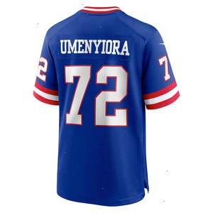 Osi Umenyiora New York Giants Nike Classic Retired Player Game Jersey - Royal