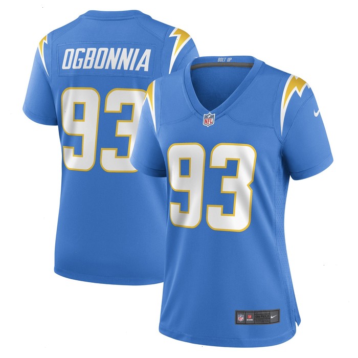 Otito Ogbonnia Los Angeles Chargers Nike Women's Game Player Jersey - Powder Blue