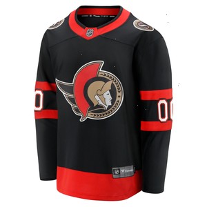 Ottawa Senators Fanatics Branded 2020/21 Home Custom Breakaway Jersey - Black