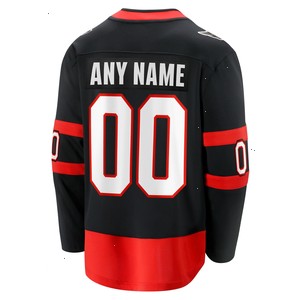 Ottawa Senators Fanatics Branded 2020/21 Home Custom Breakaway Jersey - Black