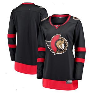 Ottawa Senators Fanatics Branded Women's 2020/21 Home Breakaway Jersey - Black