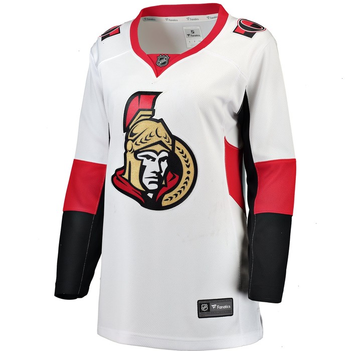 Ottawa Senators Fanatics Branded Women's Away Breakaway Jersey - White