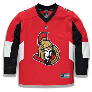 Ottawa Senators Fanatics Branded Youth Home Replica Blank Jersey - Red