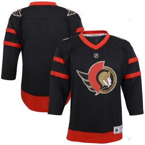 Ottawa Senators Youth Home Replica Blank Jersey - Black