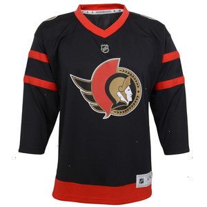 Ottawa Senators Youth Home Replica Blank Jersey - Black