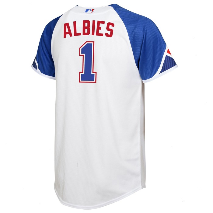 Ozzie Albies Atlanta Braves Nike Toddler 2023 City Connect Replica Player Jersey - White