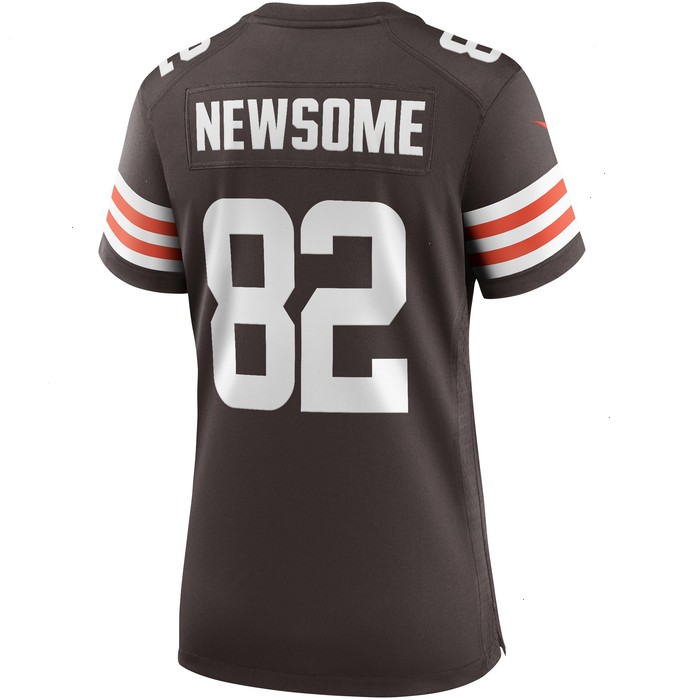 Ozzie Newsome Cleveland Browns Nike Women's Game Retired Player Jersey - Brown