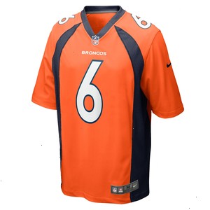 P.J. Locke Denver Broncos Nike Game Player Jersey - Orange