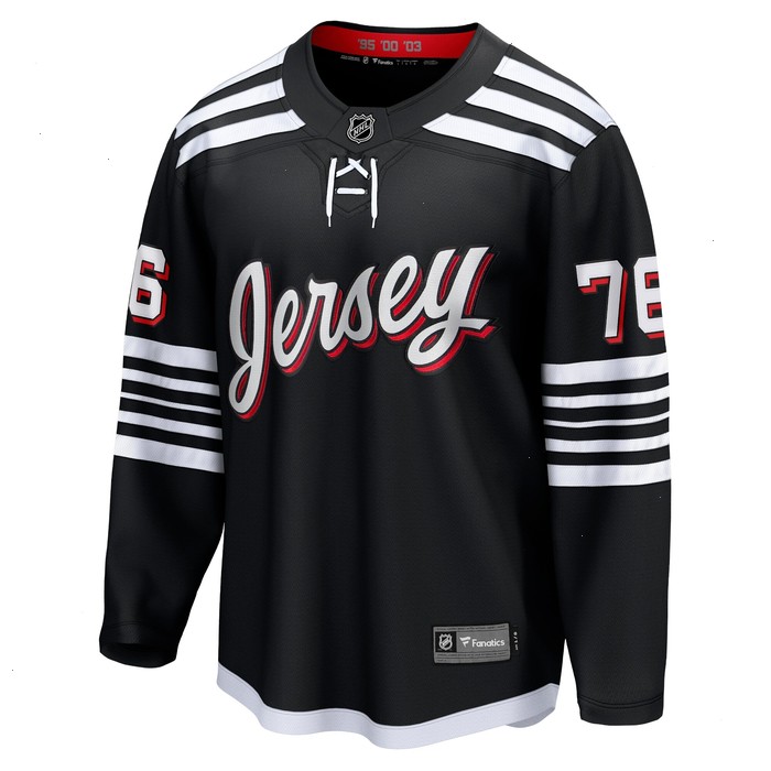 P.K. Subban New Jersey Devils Fanatics Branded Alternate Premier Breakaway Player Jersey - Black