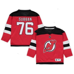 P.K. Subban New Jersey Devils Preschool Home Replica Player Jersey - Red