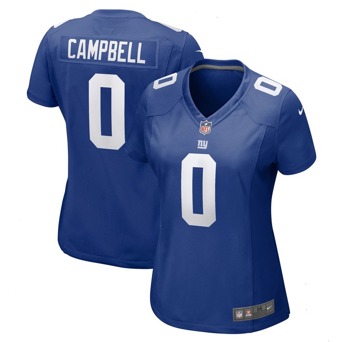 Parris Campbell New York Giants Nike Women's Game Jersey - Royal