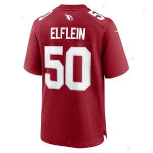 Pat Elflein Arizona Cardinals Nike Team Game Jersey - Cardinal