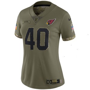 Pat Tillman Arizona Cardinals Nike Women's 2022 Salute To Service Retired Player Limited Jersey - Olive