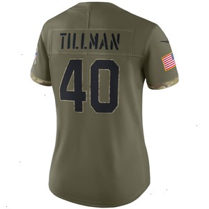 Pat Tillman Arizona Cardinals Nike Women's 2022 Salute To Service Retired Player Limited Jersey - Olive