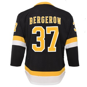 Patrice Bergeron Boston Bruins Youth Alternate Replica Player Jersey - Black