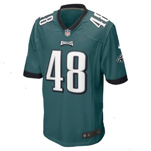 Patrick Johnson Philadelphia Eagles Nike Game Player Jersey - Midnight Green