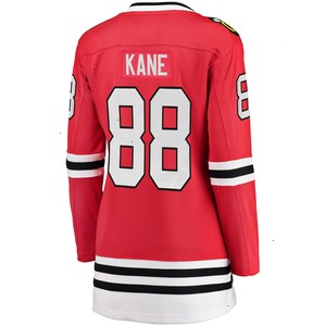 Patrick Kane Chicago Blackhawks Fanatics Branded Women's Home Breakaway Player Jersey - Red