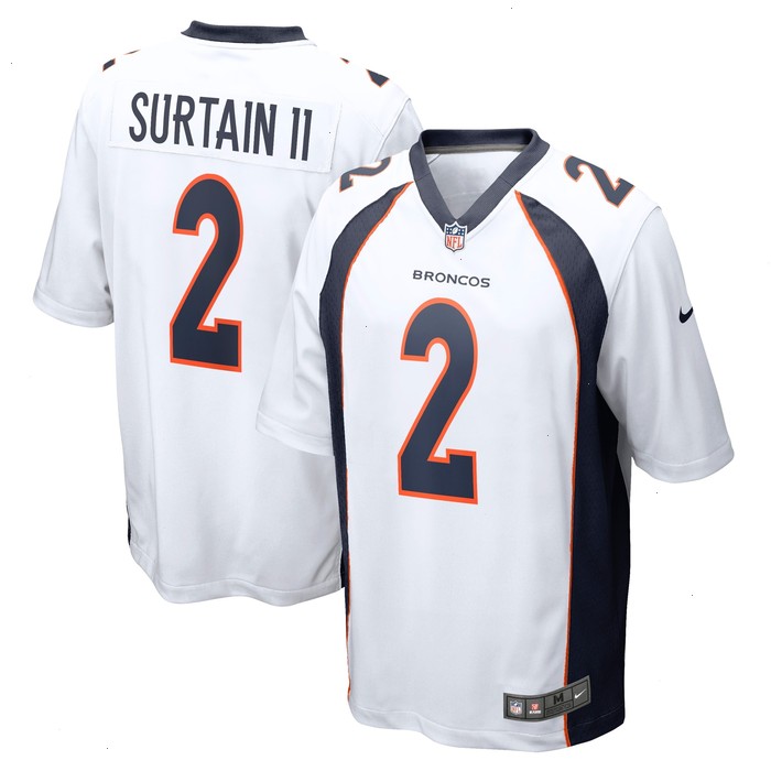 Patrick Surtain II Denver Broncos Nike Game Jersey - White