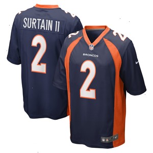 Patrick Surtain II Denver Broncos Nike Home Game Player Jersey - Navy