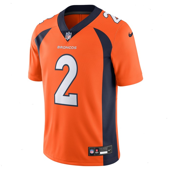 Patrick Surtain II Denver Broncos Nike  Vapor Untouchable Limited Jersey - Orange