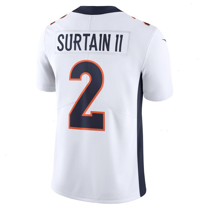 Patrick Surtain II Denver Broncos Nike  Vapor Untouchable Limited Jersey - White