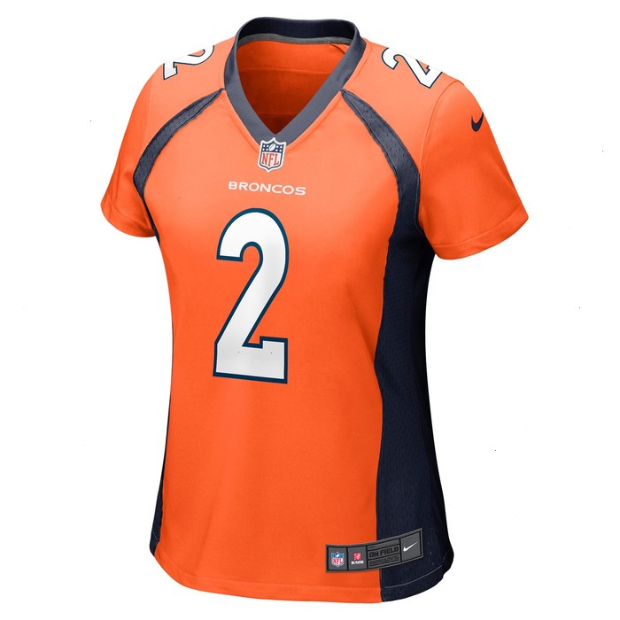 Patrick Surtain II Denver Broncos Nike Women's Game Jersey - Orange