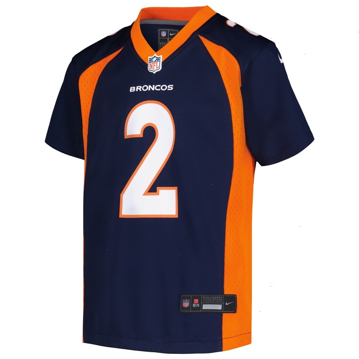 Patrick Surtain II Denver Broncos Nike Youth Game Jersey - Navy