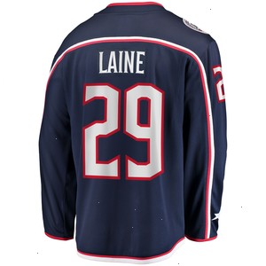 Patrik Laine Columbus Blue Jackets Fanatics Branded Home Breakaway Jersey - Navy