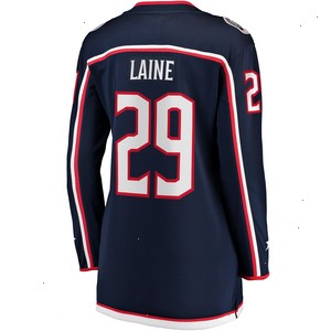 Patrik Laine Columbus Blue Jackets Fanatics Branded Women's Home Breakaway Jersey - Navy