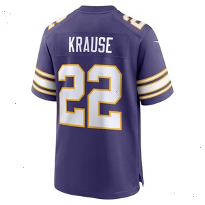 Paul Krause Minnesota Vikings Nike Classic Retired Player Jersey - Purple