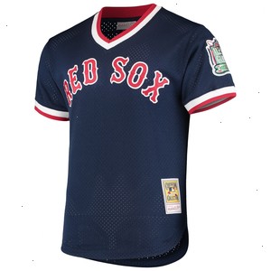 Pedro Martinez Boston Red Sox Mitchell & Ness 1999 Cooperstown Collection Mesh Batting Practice Jersey - Navy